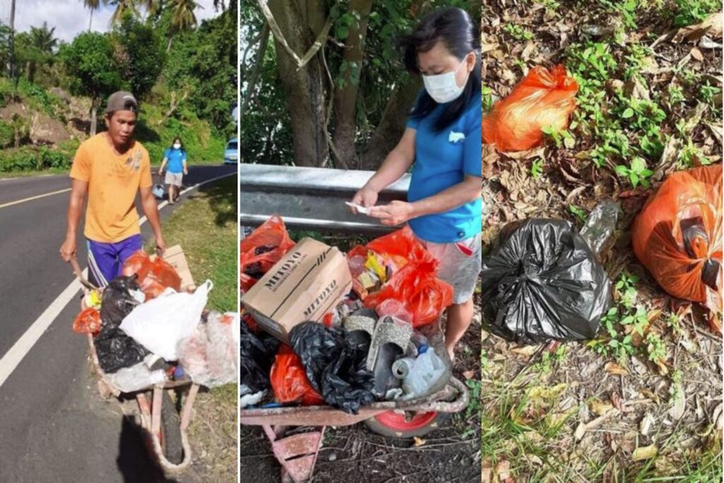 cleaning litter Indonesia