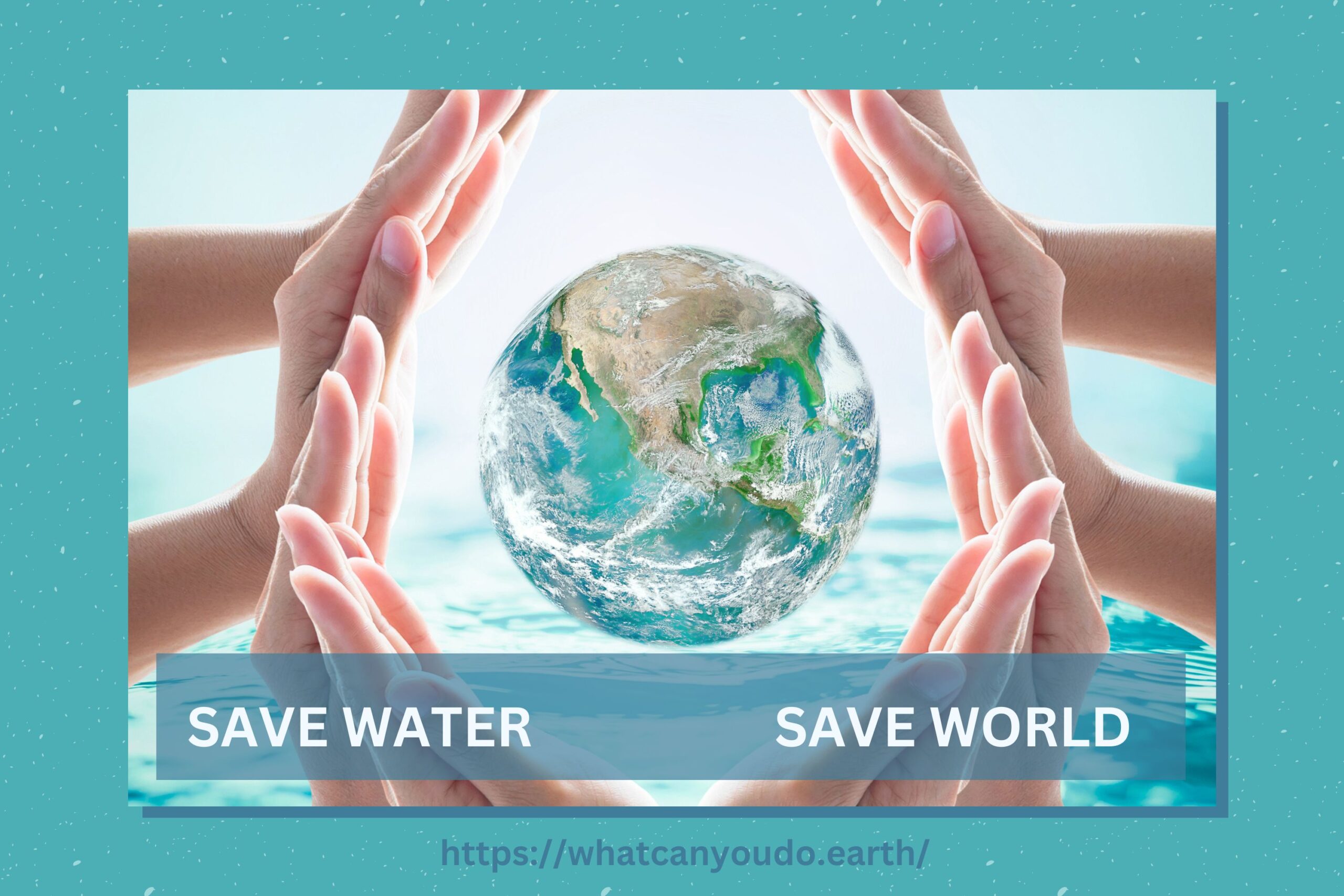 Save water at home 